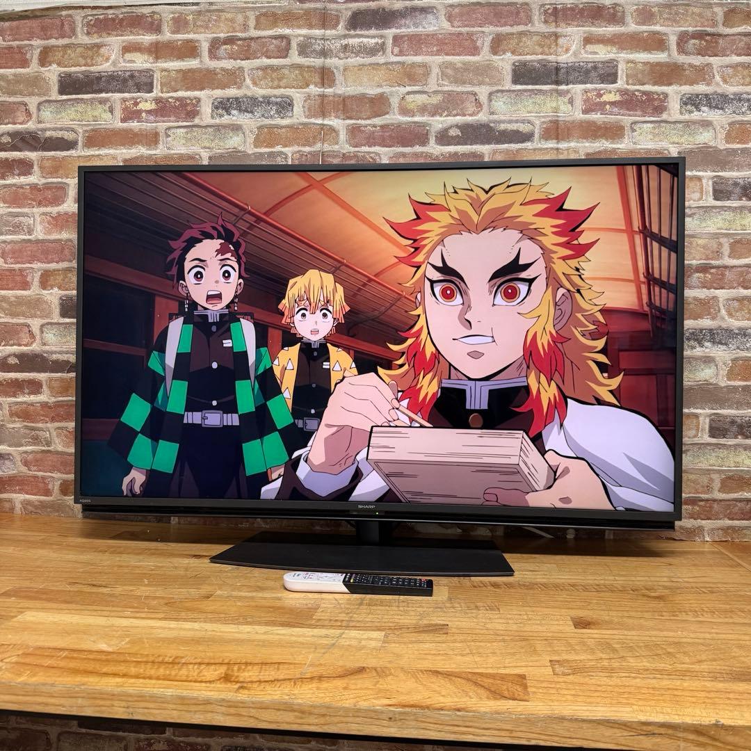 シャープ 50V型 4K 液晶テレビ AQUOS 4T-C50BL1 動画アプリ
