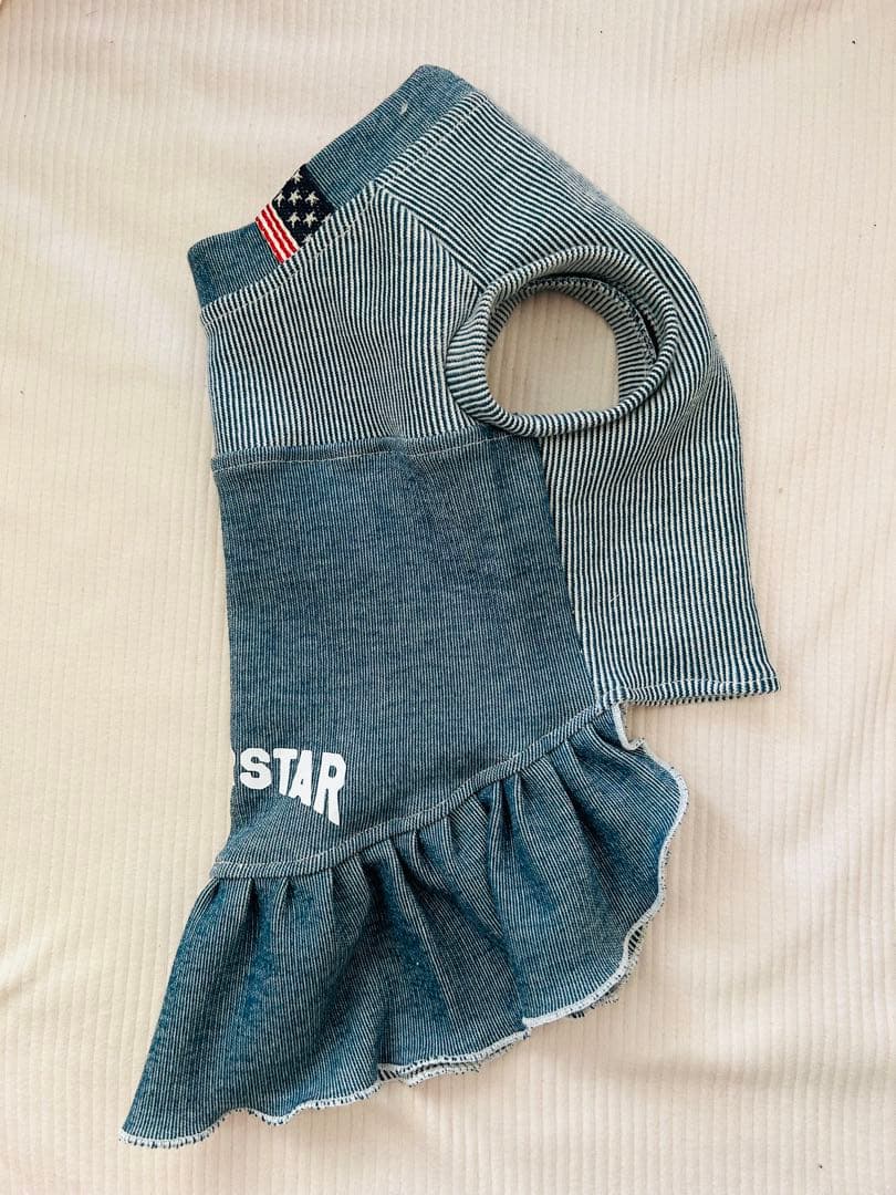 犬服ハンドメイド　タンクトップ(咲)