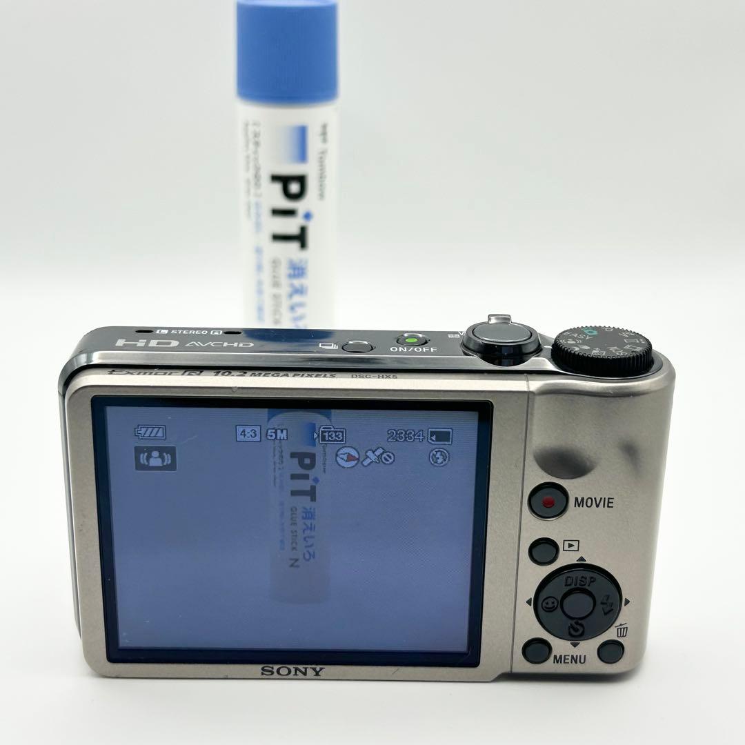 美品SONYソニーCyber-shot DSC-HX5V(N)GOLD