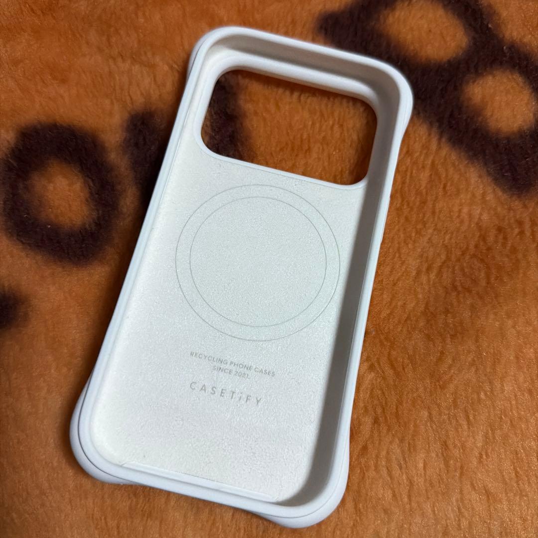 最終値　CASETiFY iPhone17Pro用ケース ホワイト