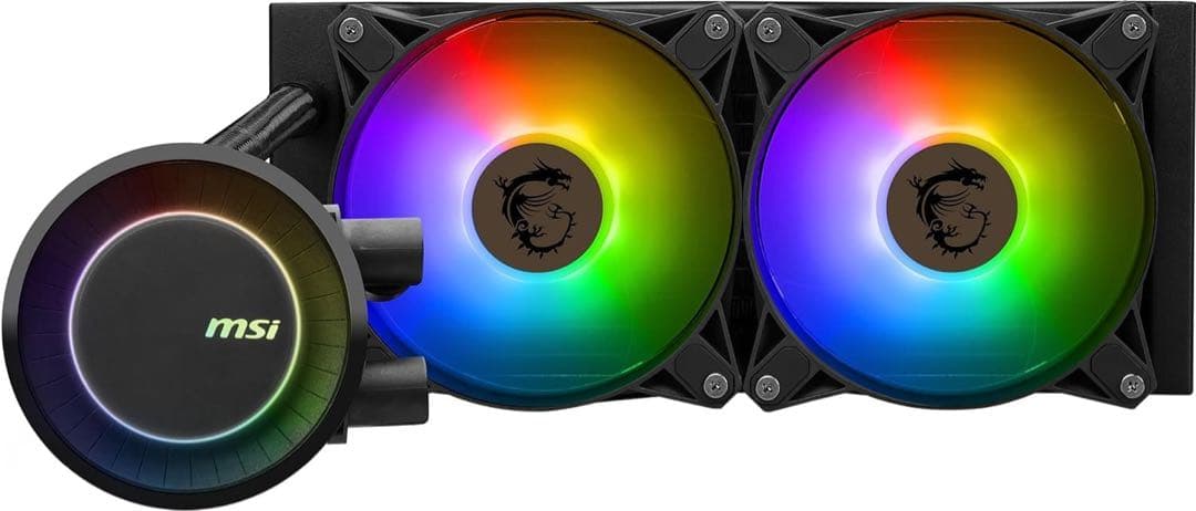 新品 MSI MAG CORELIQUID E240 簡易水冷CPUクーラー