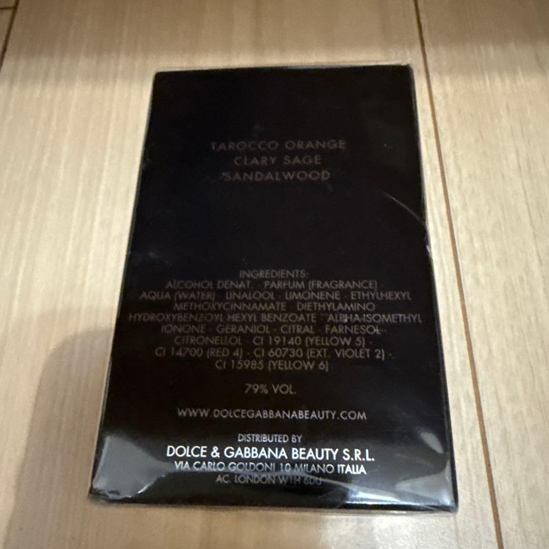 新品未開封DOLCE&GABBANA the one