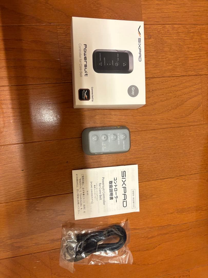 SIXPAD パワースーツ コアベルト［ GYM対応モデル］グレー　M