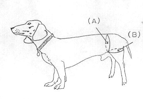 大型犬用調整可能介護ハーネス