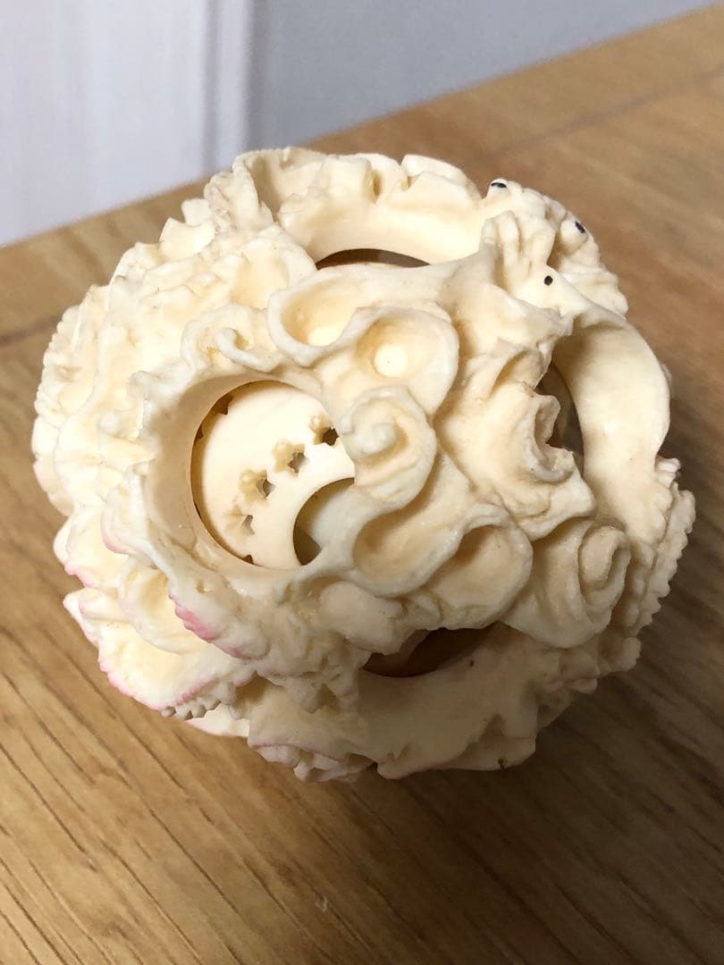 多層球　中国美術　工芸品