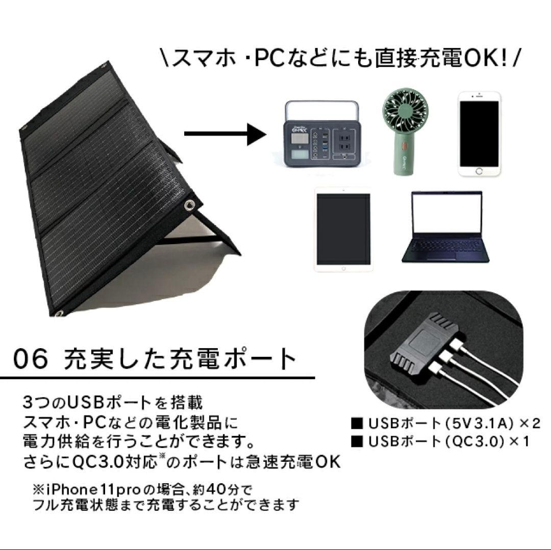 未使用　GIMMICK ギミック ソーラーパネル 充電 キャンピングカー 旅行