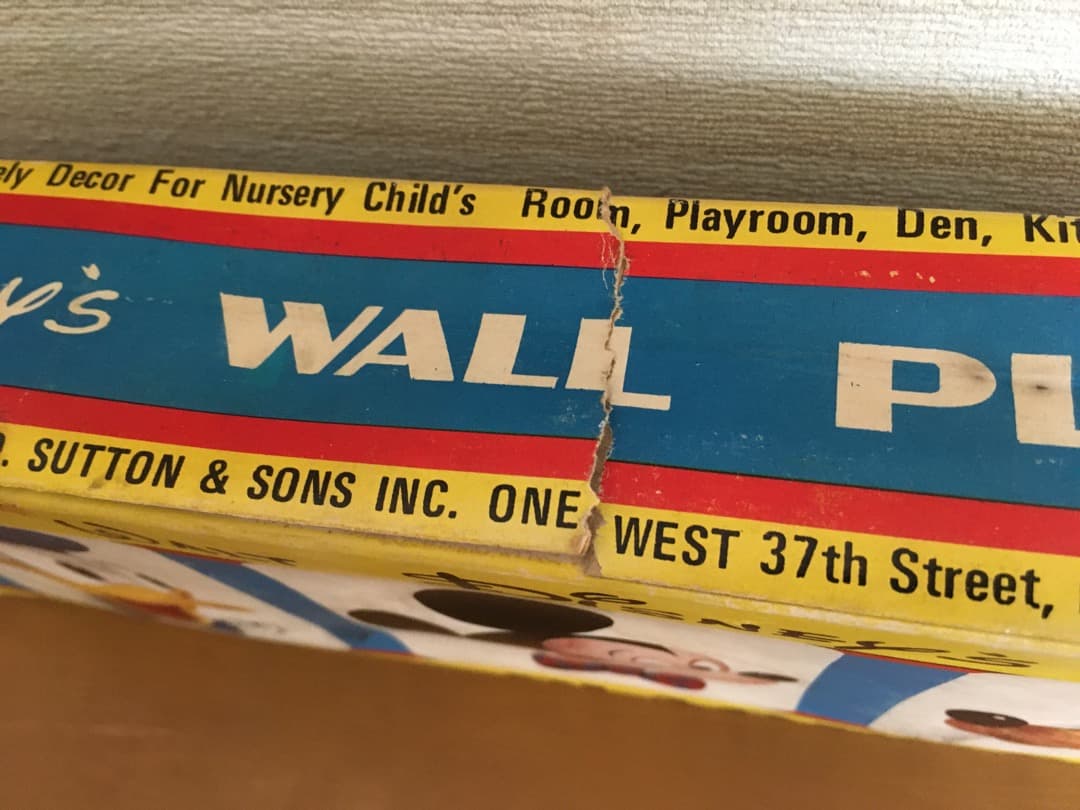 未使用 TOY ビンテージ ミッキーマウス WALL PLAQUES