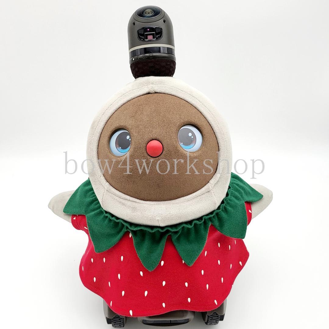 LOVOT ラボットの服ハンドメイド　イチゴちゃんチュニックワンピースセット