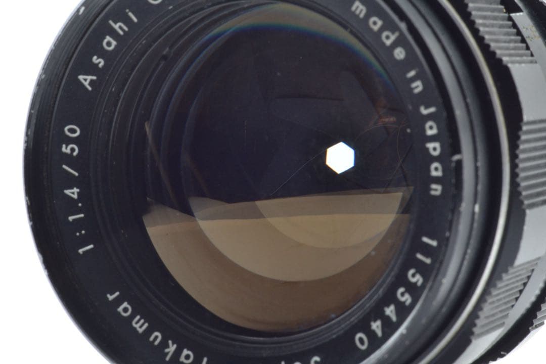 完動品 Pentax super takumar 50mm f/1.4 8枚玉