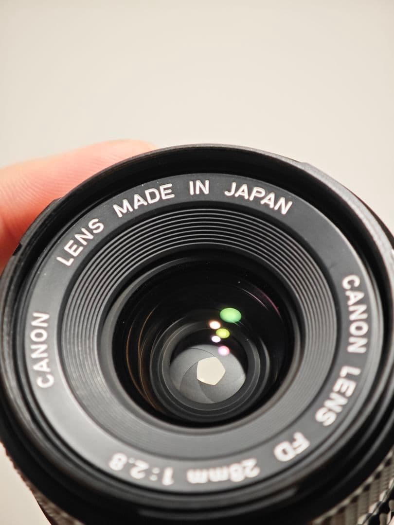フィルムカメラ Canon A-1 + New FD 28mm f2.8
