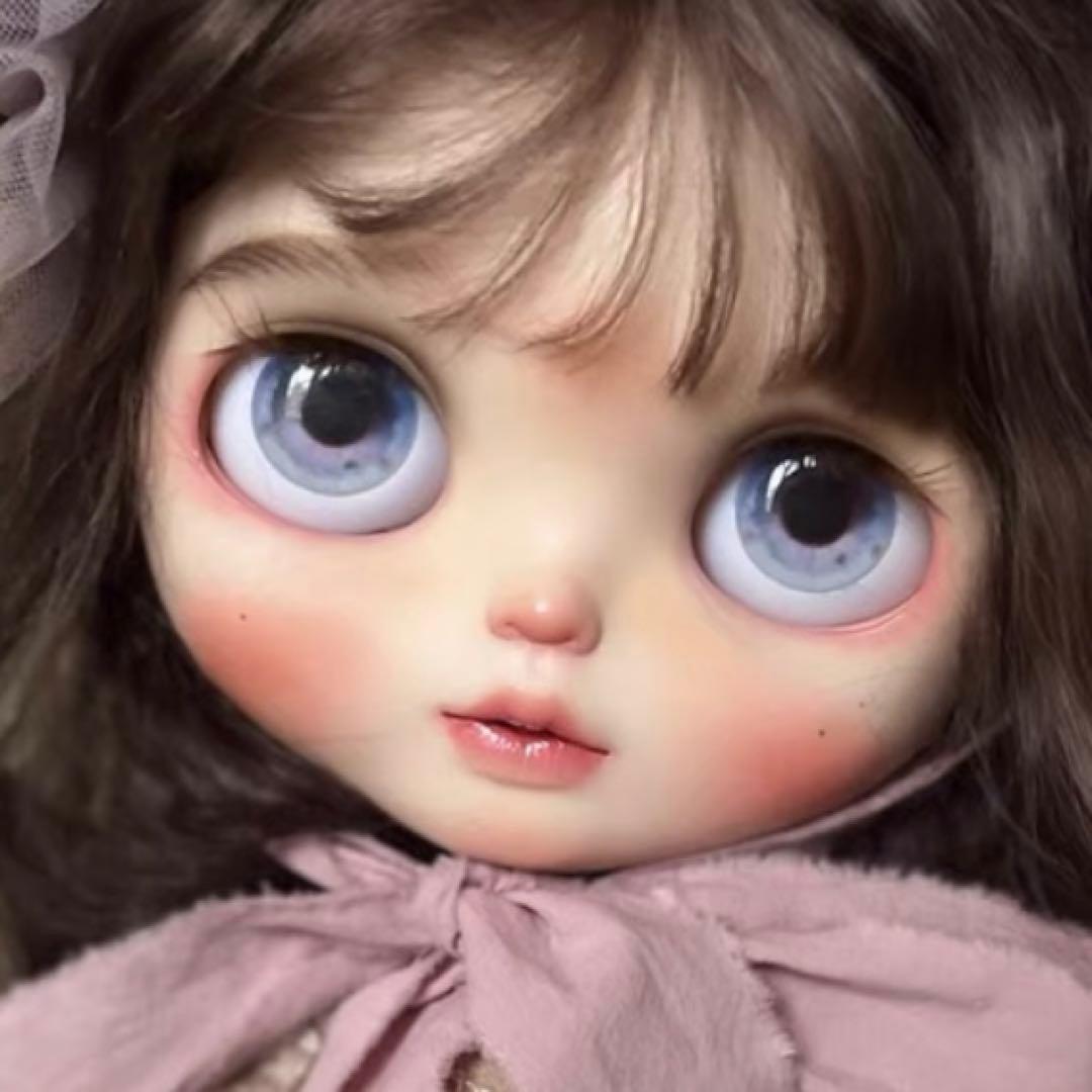 カスタムブライス 作家様 ドール 人形 幼い きれい フルセット