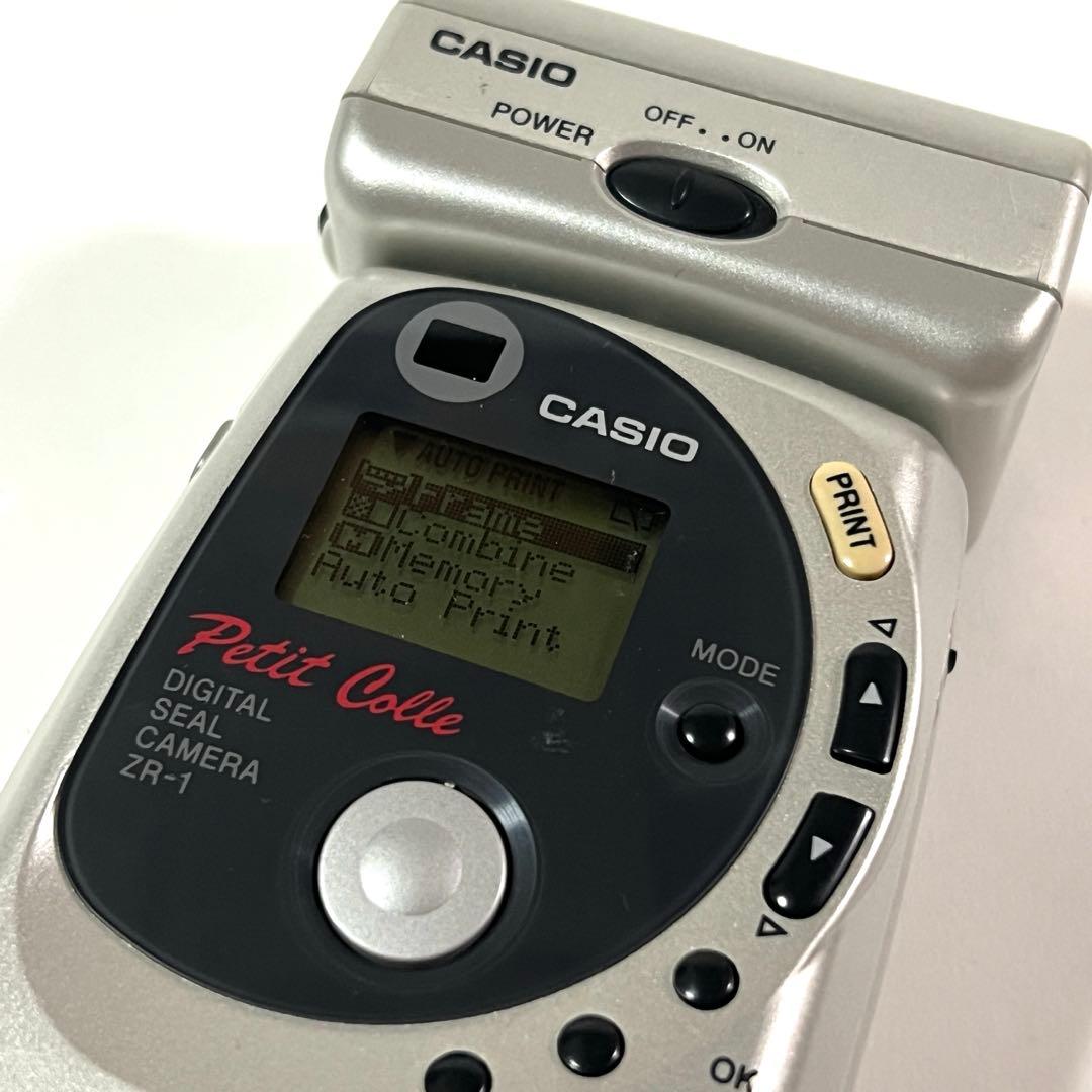 CASIO PetitColle ZR-1カメラ　ジャンク