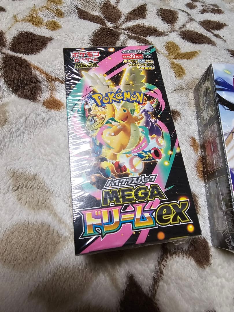 ポケモンカードゲーム MEGAドリームEX ムニキスゼロ各1BOXシュリンク付き