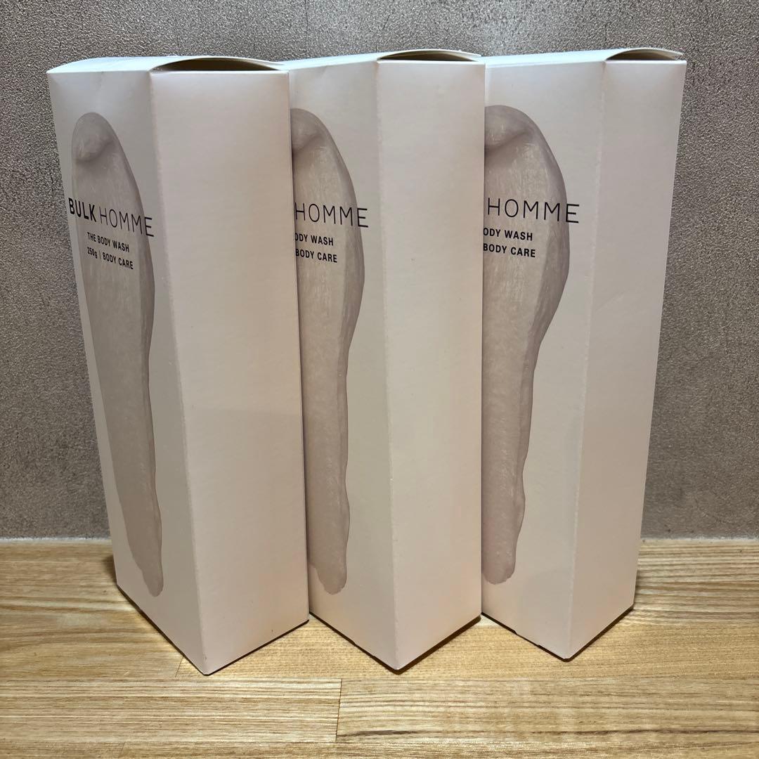 ✨3本セット✨BULK HOMME バルク オム ザ ボディウォッシュ 250g