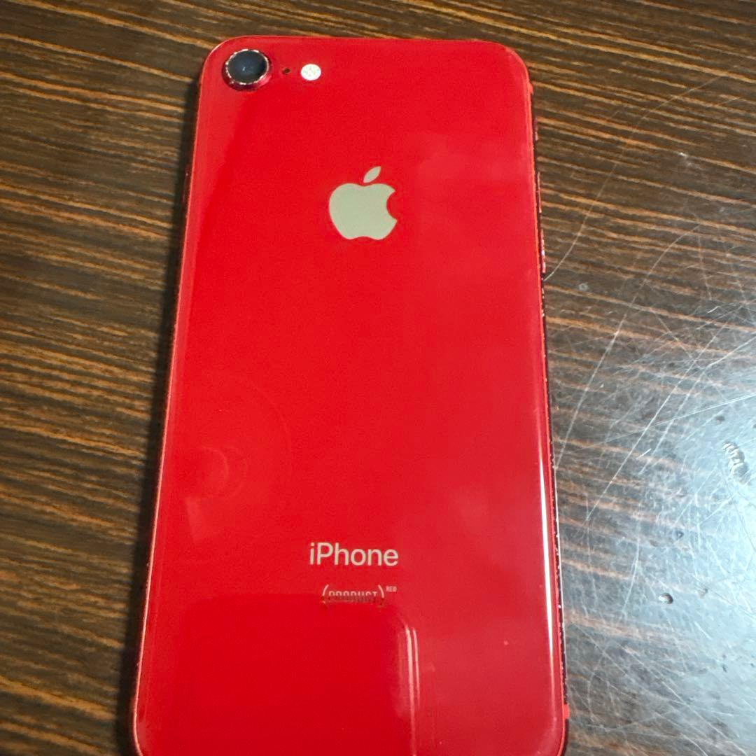 Apple iPhone8 (赤) 本体
