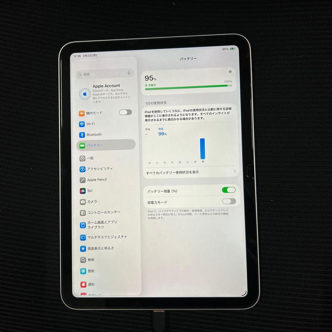 ジャンク　iPad 2022 (第10世代) Wi-Fi 256GB シルバー