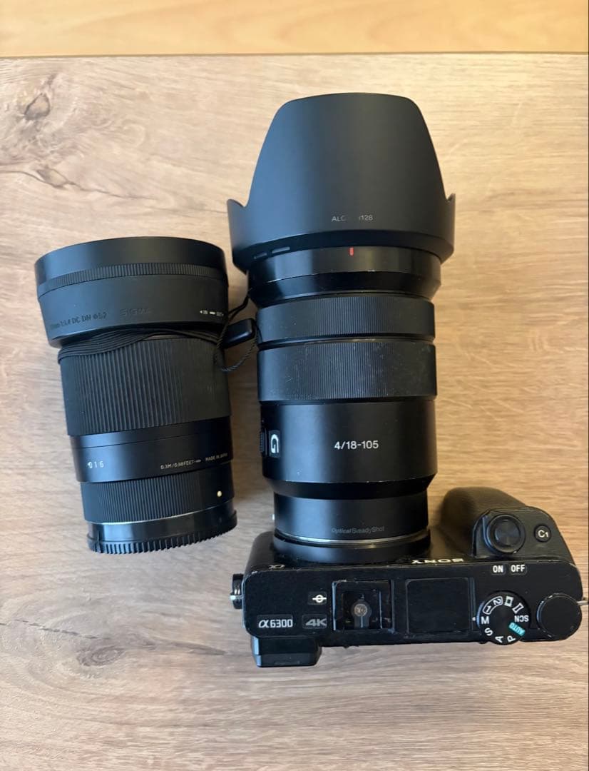 SONYα6300 + SELP18105G + SIGMA 16mm F1.4