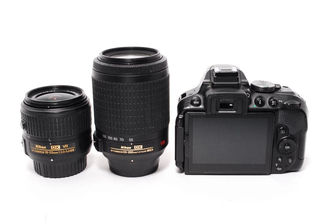WiFi楽々転送◆すぐ使える◆Nikon D5300◆一眼レフカメラ◆手ぶれ補正