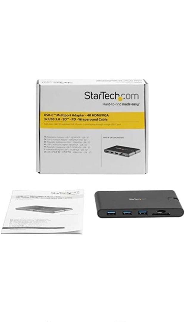 【新品未使用】StarTech USB-C ハブ 7in1 マルチポートアダプタ
