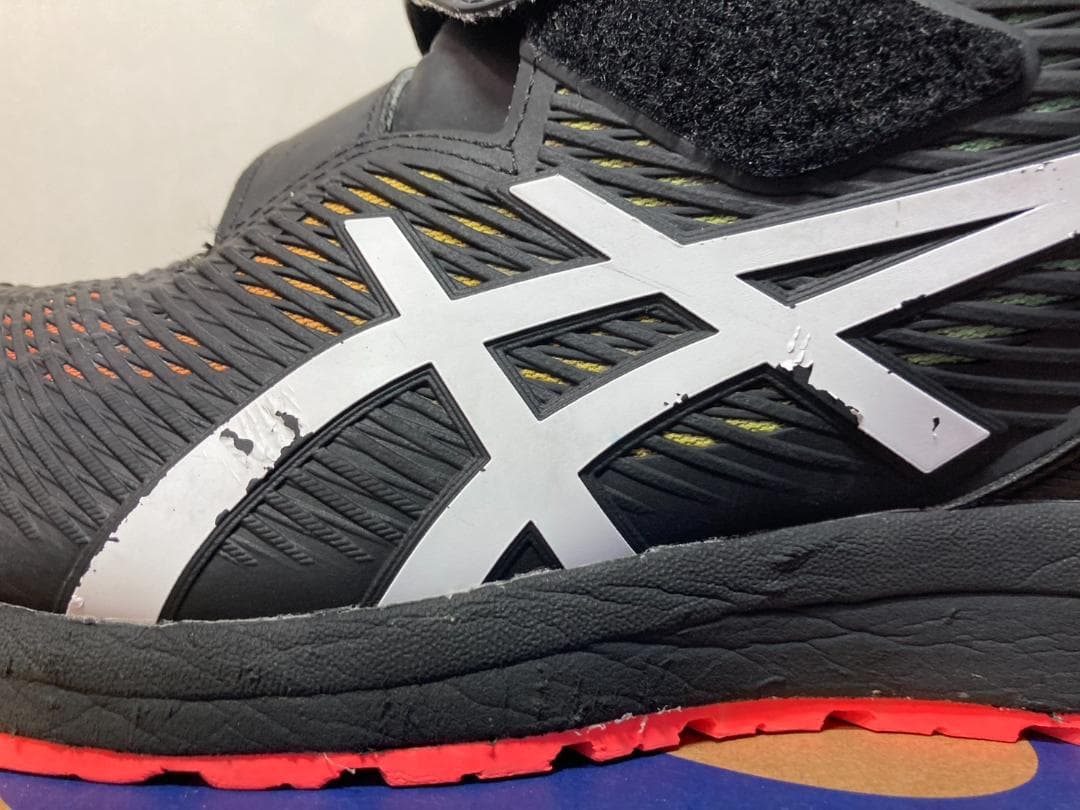 アシックス 安全靴 ASICS CP120 UTSUROI 28 黒 Black