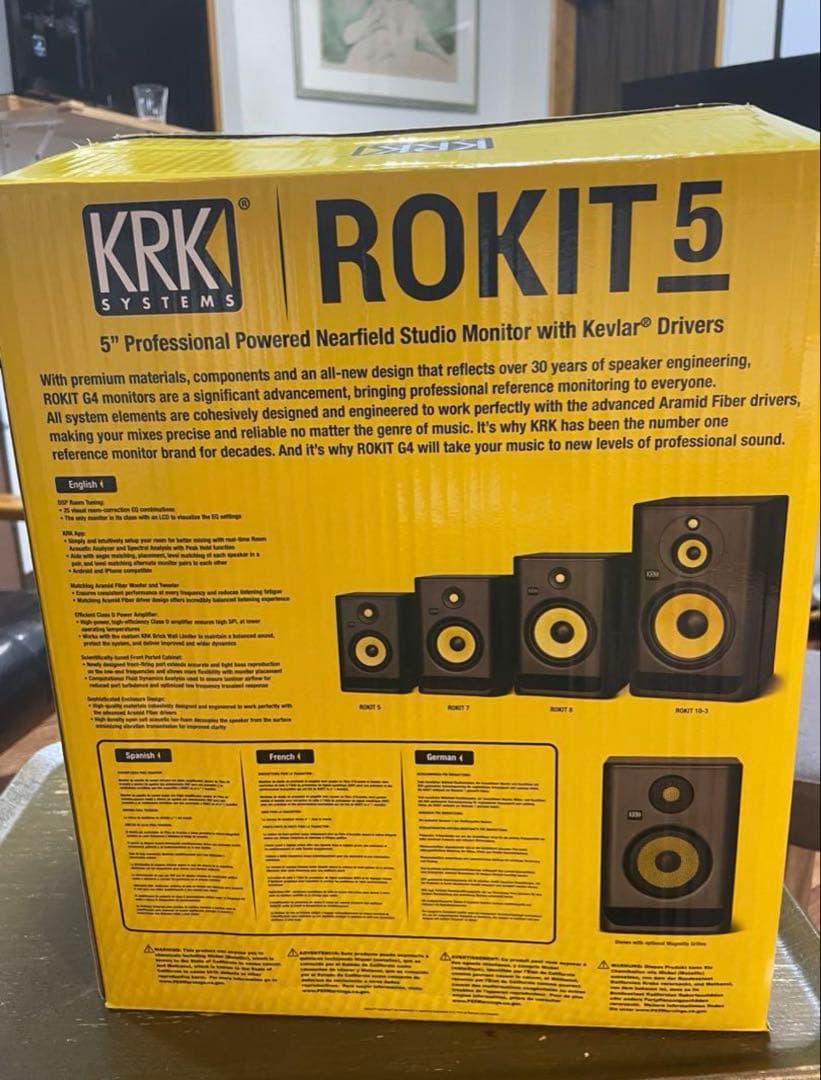 KRK ROKIT 5 RP5G4 1台