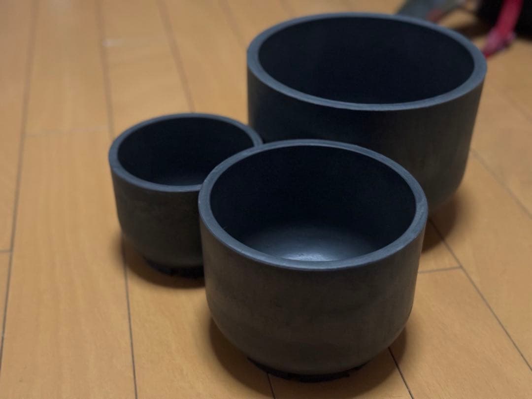 鶴仙園 『GAN CRAFT G2-POT』BLACK 3POT set