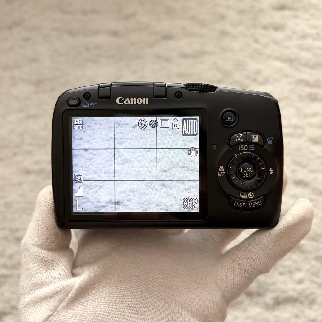 美品【動作確認済】Canon キャノン PowerShot SX110 IS 黒