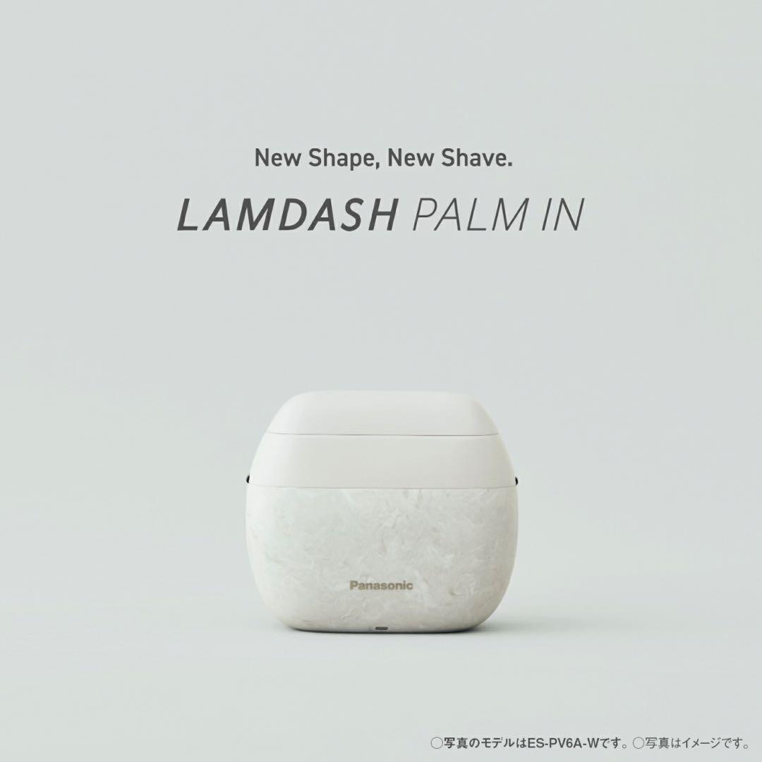 Panasonic LAMDASH PALM IN ５枚刃 マーブルブラック