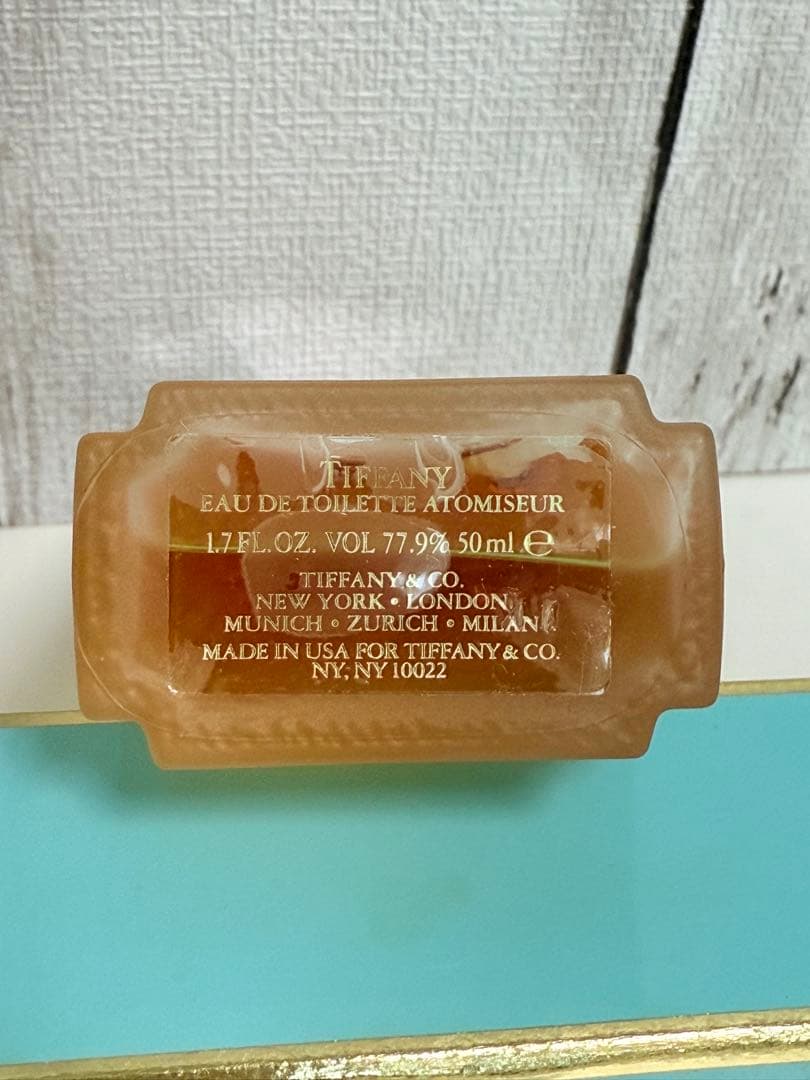 Tiffany Eau de Toilette 50ml　新品　未使用　廃盤品