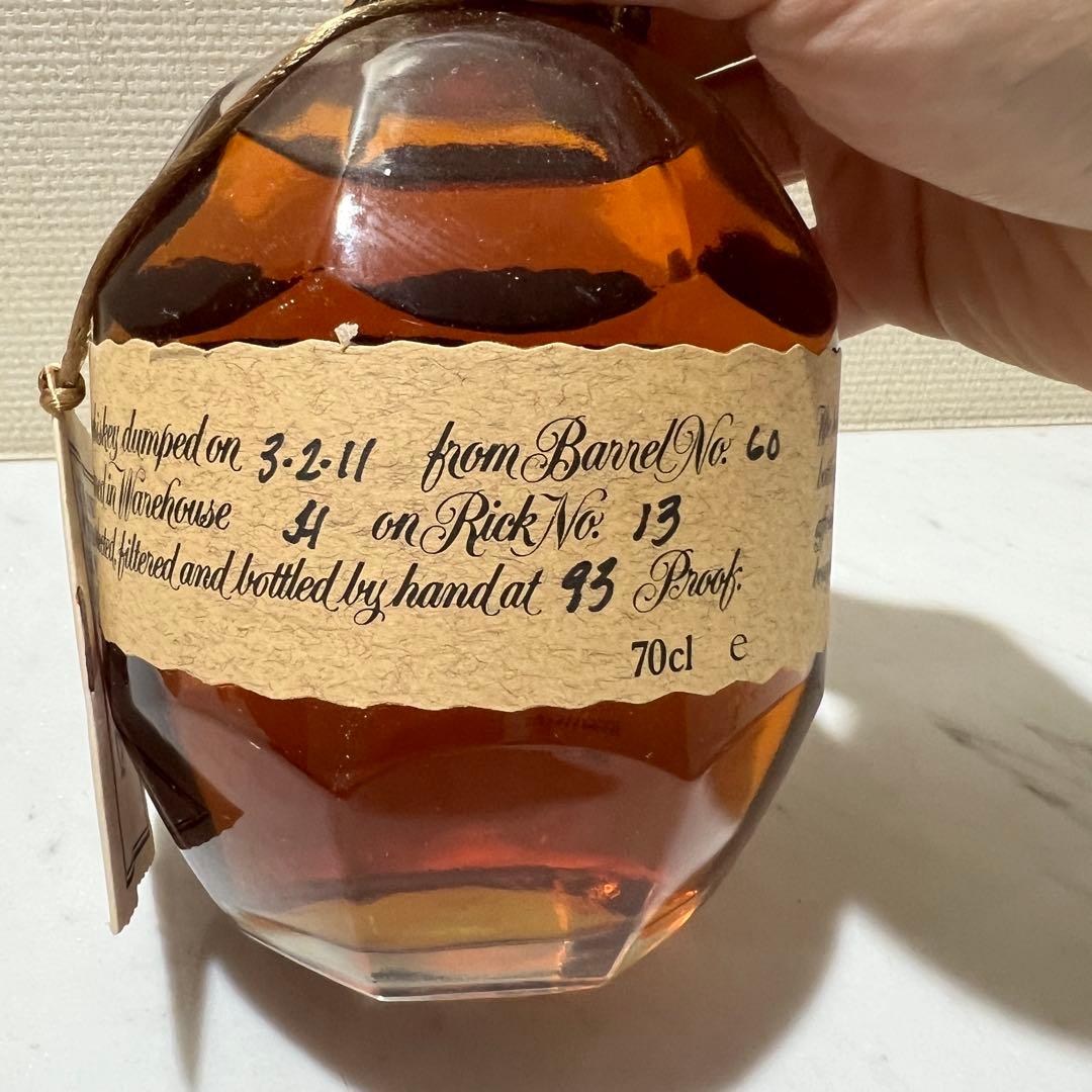 ブラントン　シングルバレル　バーボン　ウィスキー　700ml 46.5度
