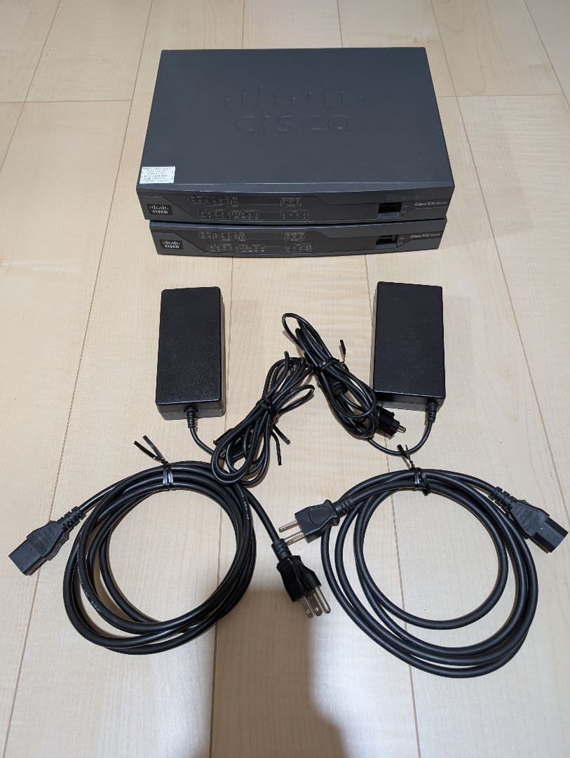 Cisco 892J 有線LANルーター 2台セット