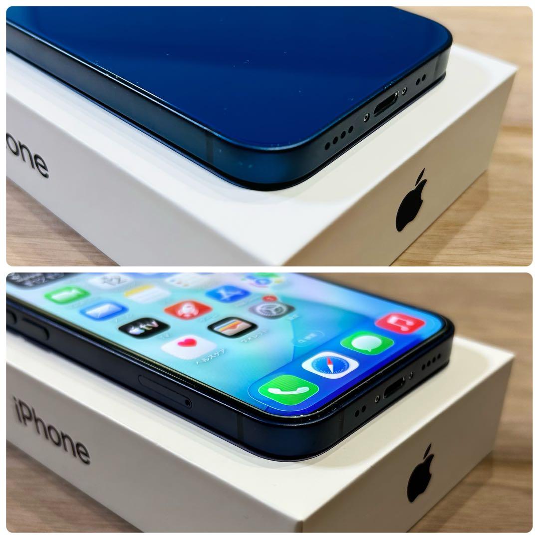 【コスパ◎】iPhone 12 mini 本体 128GB SIMフリー ブルー