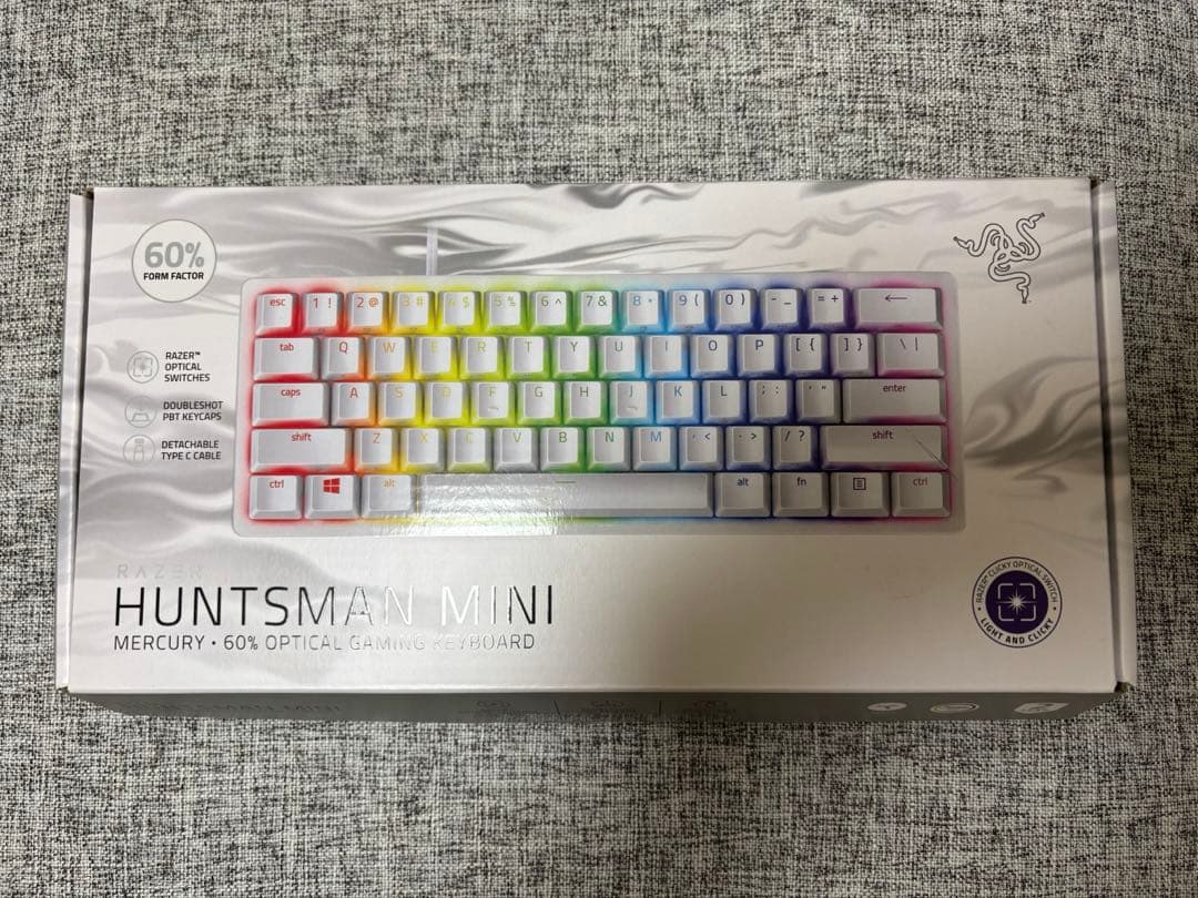 Dell ゲーミングモニター+RAZER イヤホン+RAZER キーボード　3点