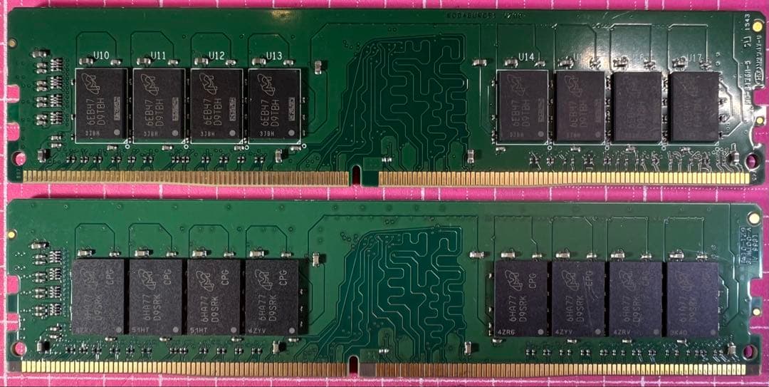 Crucial DDR4 32GB セット16GB 2133MHz x2DIMM