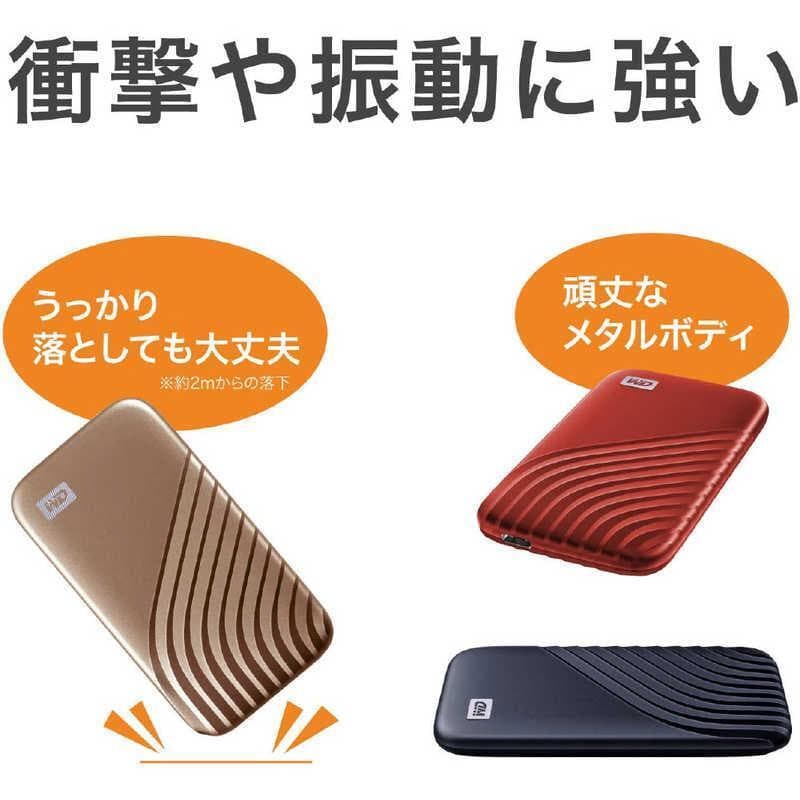 新品未開封　★　ウエスタンデジタル　ポータブル　外付けSSD 　1TB