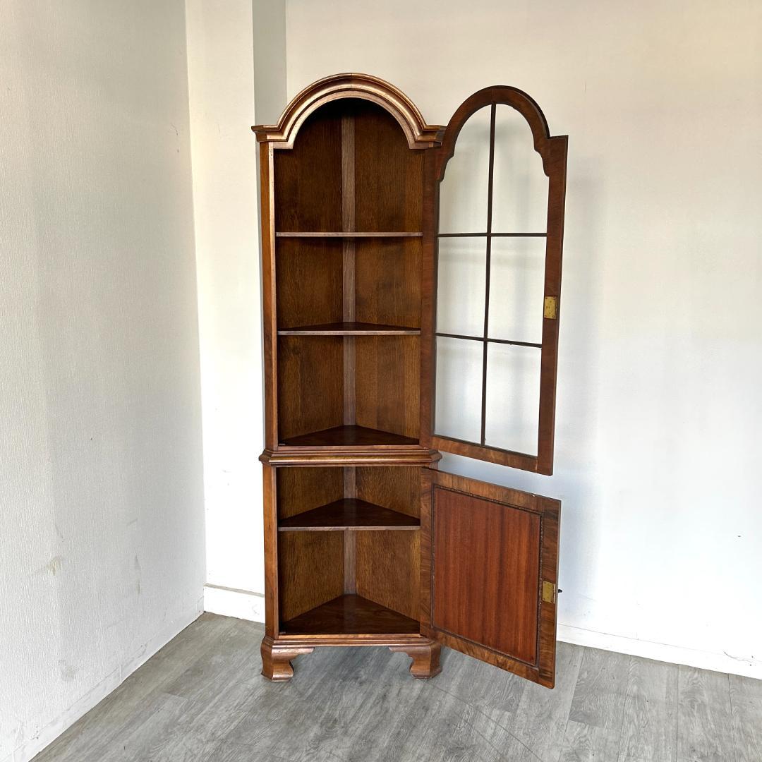 イギリス アンティーク家具 コーナーキャビネット 1930年頃 962A