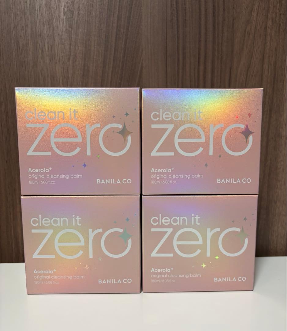 バニラコ クリーンイットゼロ180ml ×4 限定ホリデーエディション オマケ付