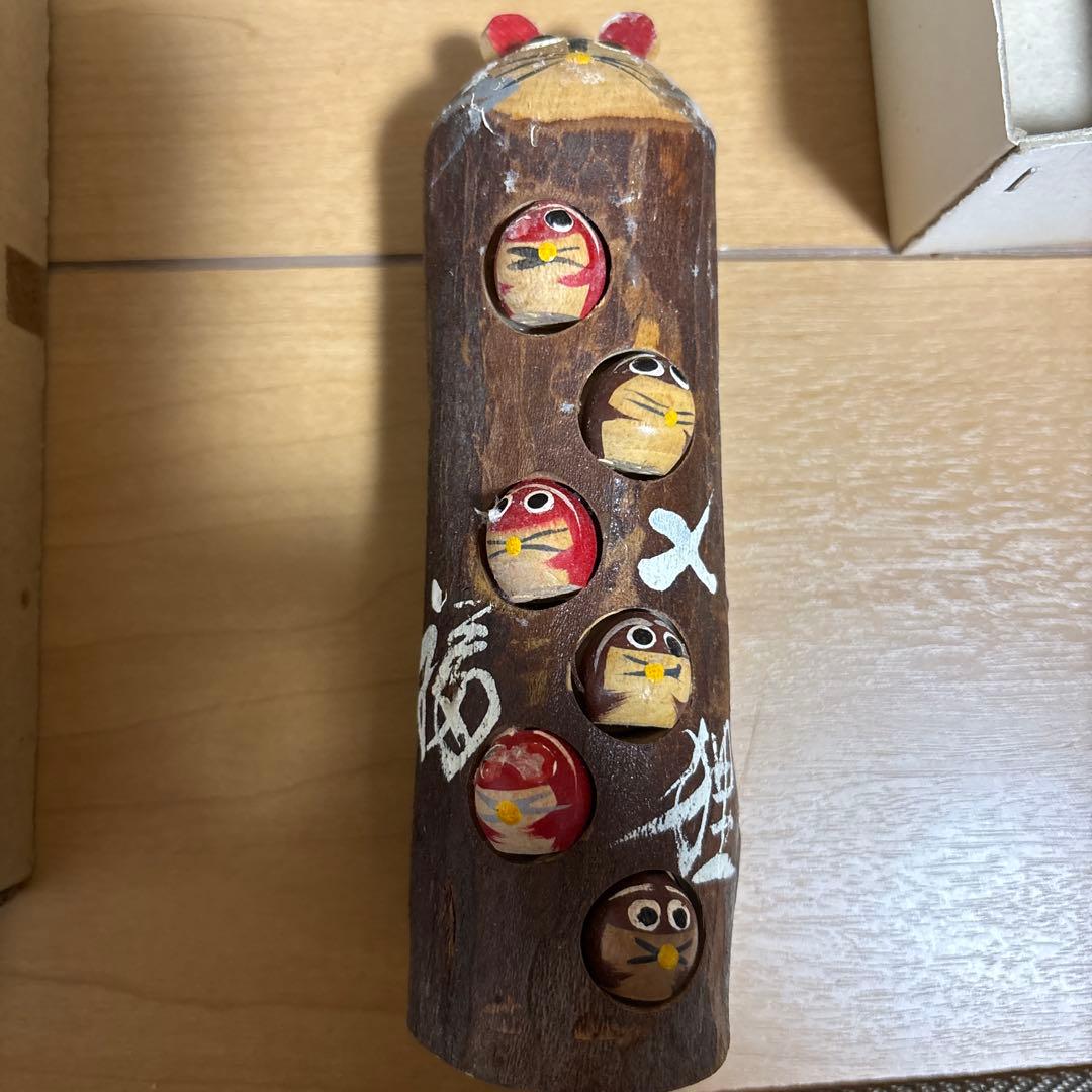 木製こけし人形10体セット