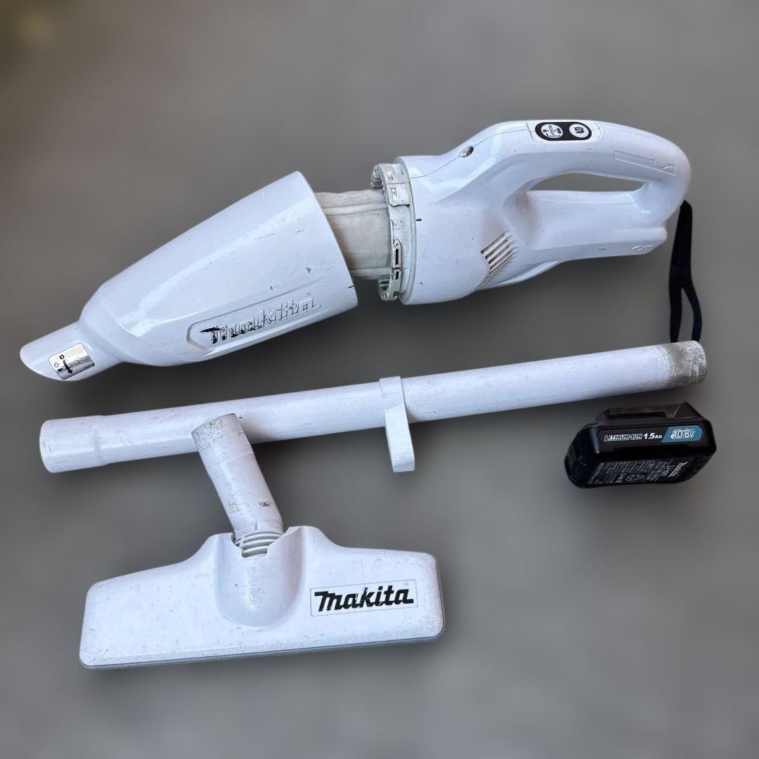 Makita 掃除機 10.8V 充電器＆バッテリー付き