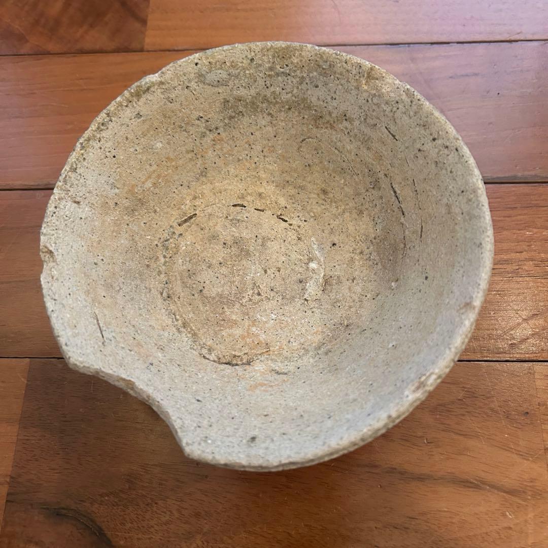 古 常滑 自然釉 山茶碗 骨董