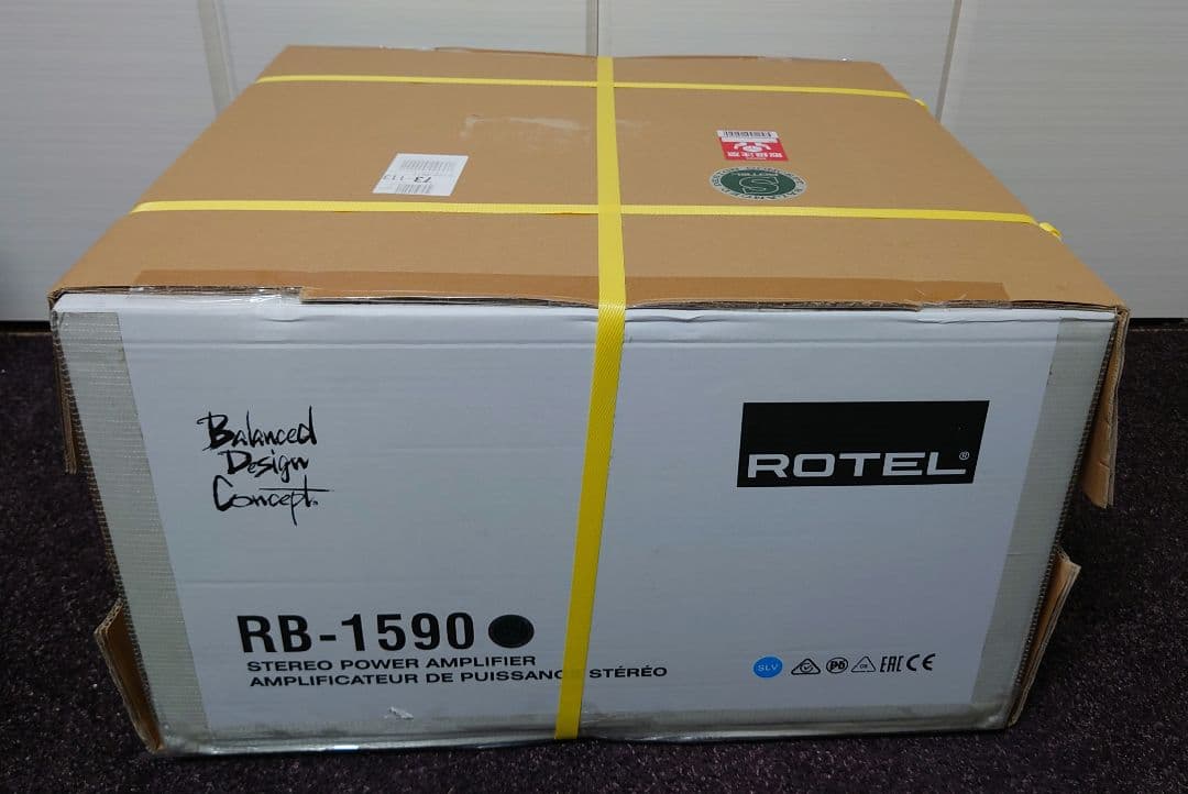【極美品】ローテル　ROTEL RB-1590SE ステレオパワーアンプ
