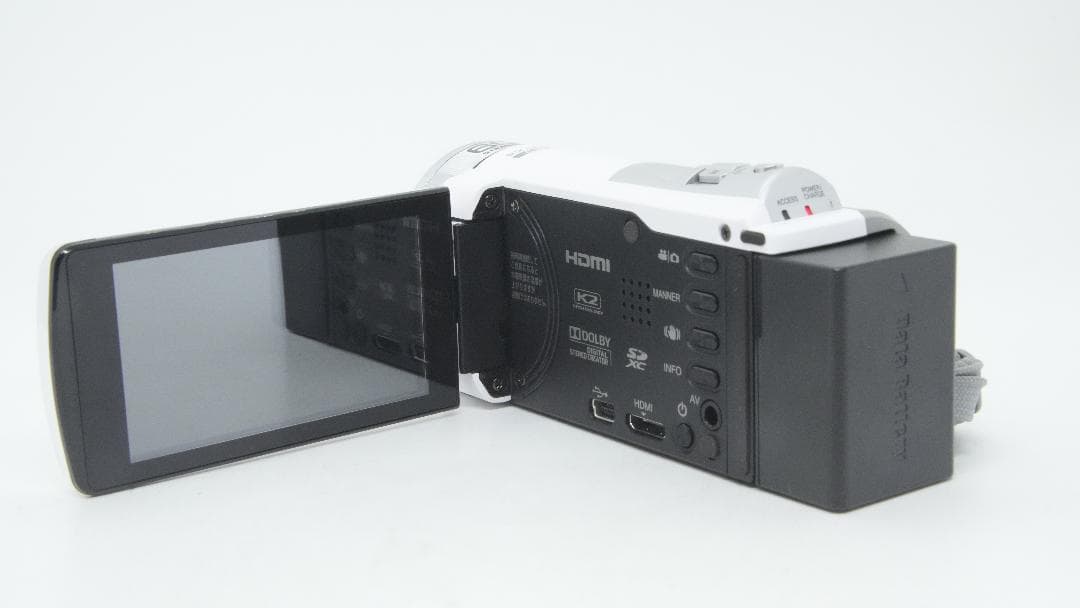 【B2152】 JVC Everio GZ-HM155 ホワイト エブリオ