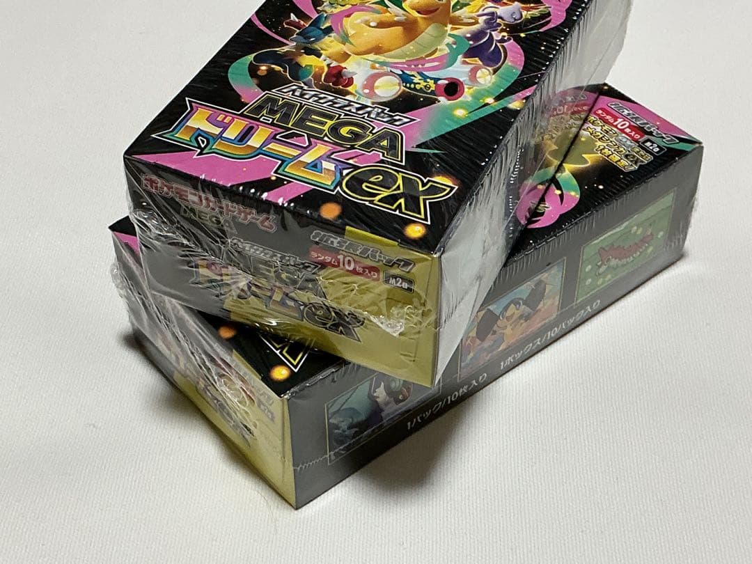 ポケモン MEGAドリームEX シュリンク未開封品2Box