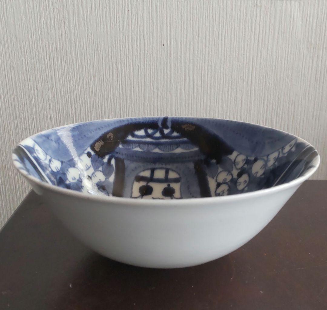 ★ 古伊万里 江戸期 染付 鉢 茶碗 古染付 中国古玩 上手