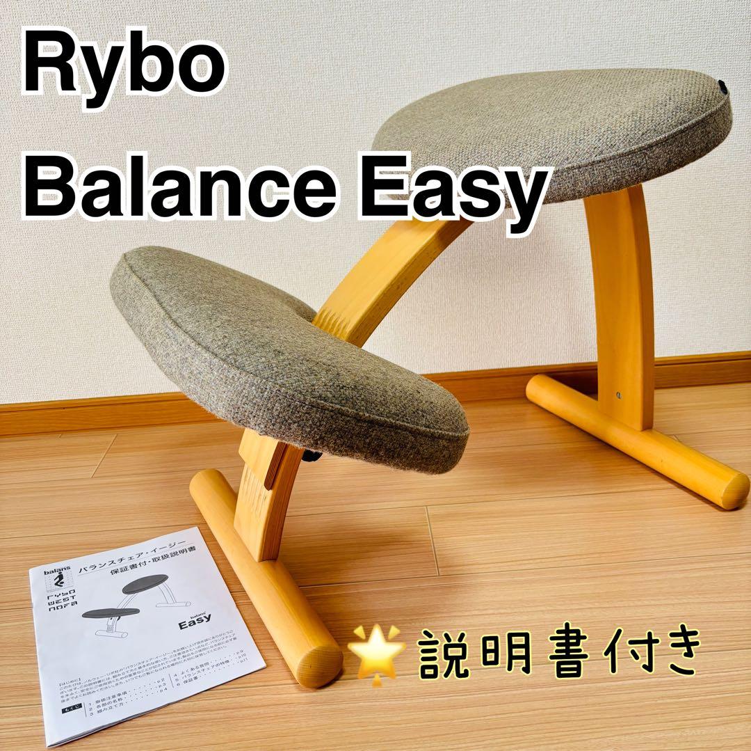 Rybo リボ社 Balance Easy バランスチェア ブラウンカラー
