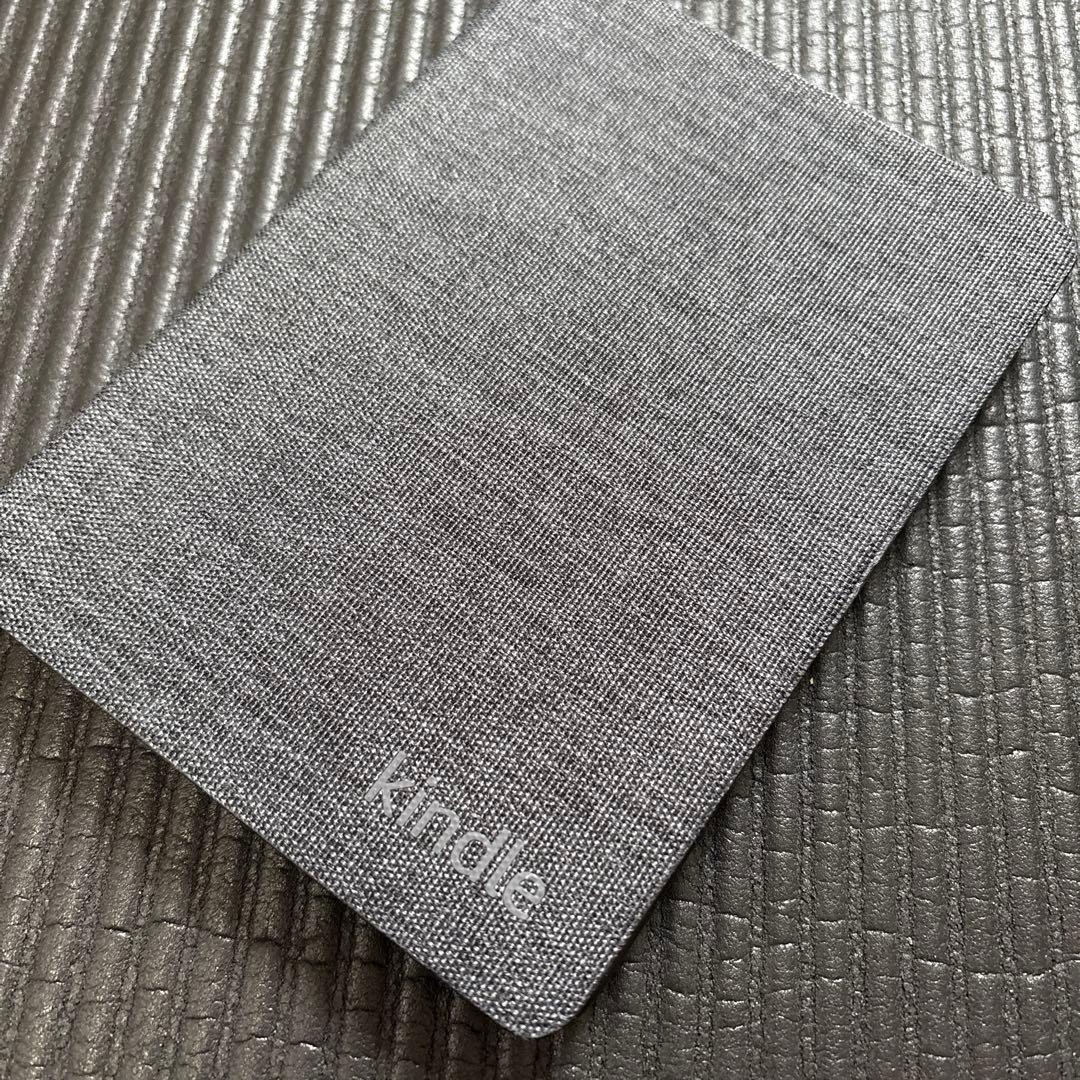 Kindle本体 ブラック 布製カバー付き