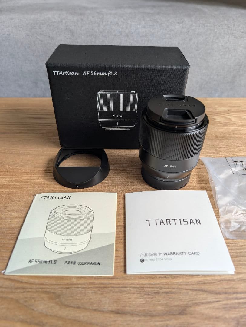 TTartisan ❗️AF 56mm F1.8 ‼️ 単焦点レンズ.Xマウント