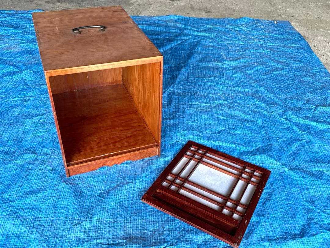 最終価格　鳥かご　寝箱　手作り　昭和　レトロ　セット　未使用