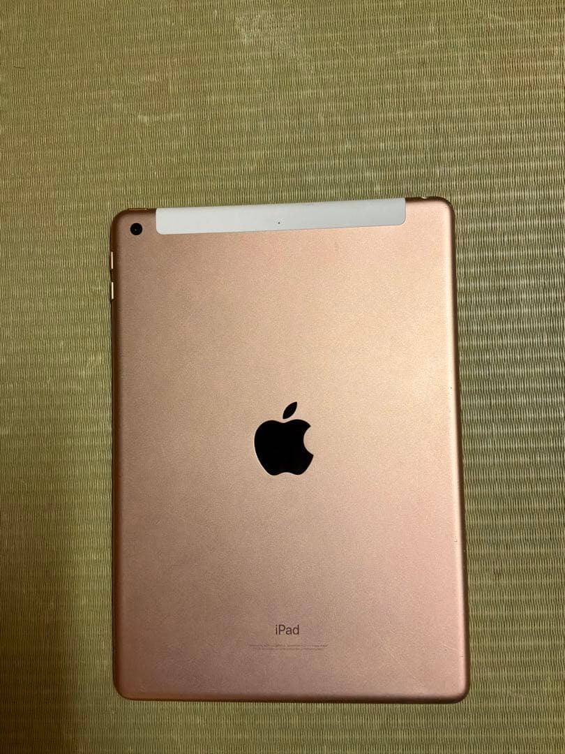 第6世代Apple iPad 本体のみ　ローズゴールド