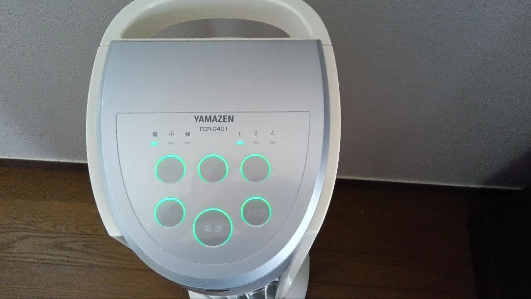 冷風扇　リモコン付き　YAMAZEN　動作確認済です。キャスター付き。